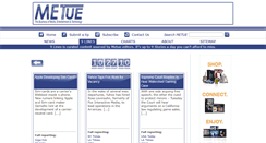 Desktop Screenshot of metue.com